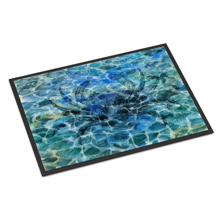 Carolines Treasures 18 x 27 in. Crab Under water Indoor or Outdoor Mat BB5358MAT